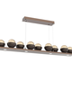 Cabochon 70 Inch Linear Chandelier