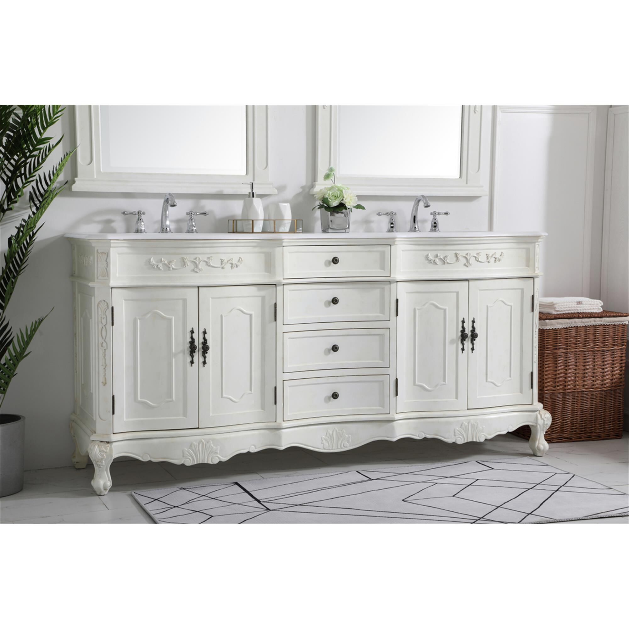 Danville 72 Inch Bath Vanity Cabinet