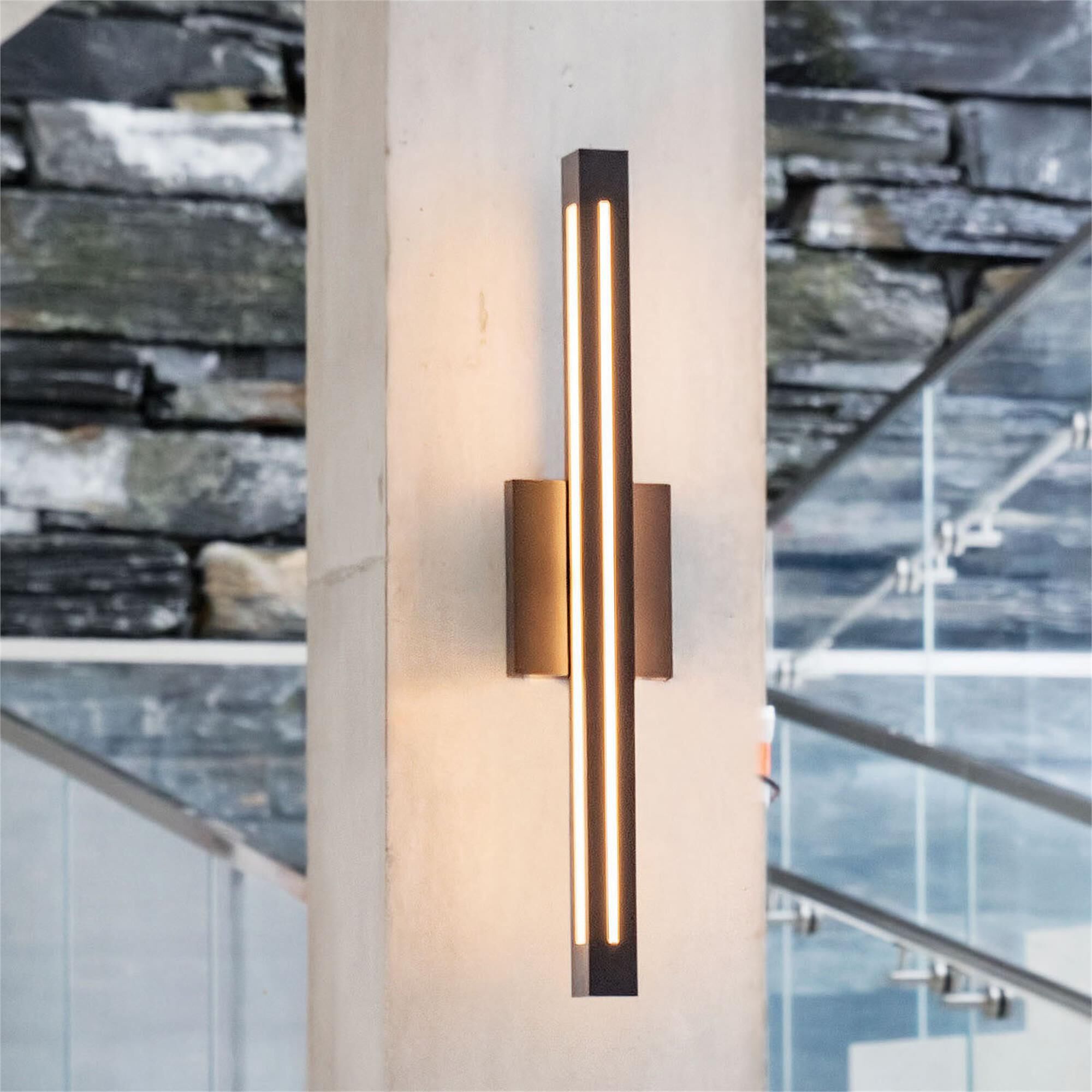 Vue 26 Inch Outdoor Wall Light