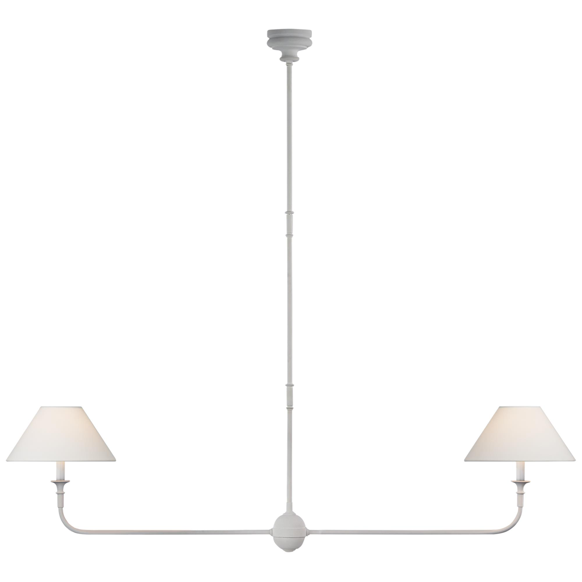 Thomas O'Brien Piaf 62 Inch Linear Chandelier