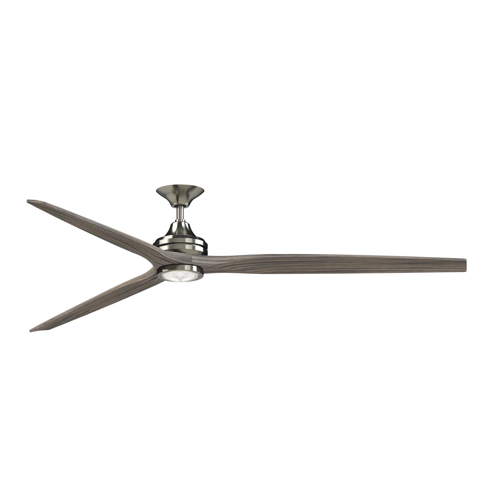 Spitfire 84 Inch Ceiling Fan with Light Kit