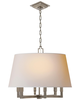 Chapman & Myers Square Tube Small Chandelier