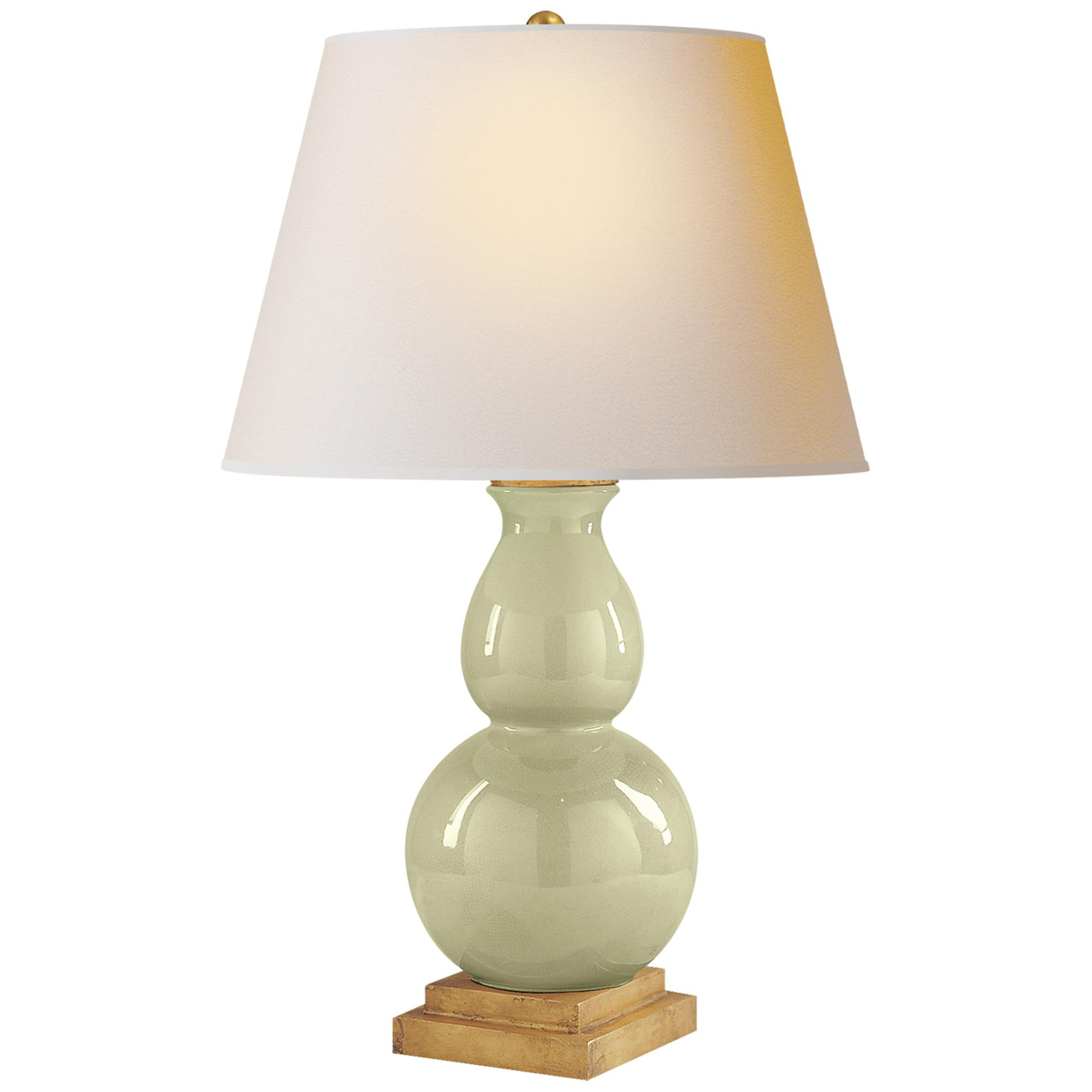 Chapman & Myers Gourd Form Medium Table Lamp