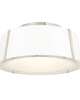 Fulton 18 Inch 3 Light Semi Flush Mount