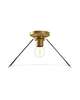 Salem 14 Inch Flush Mount