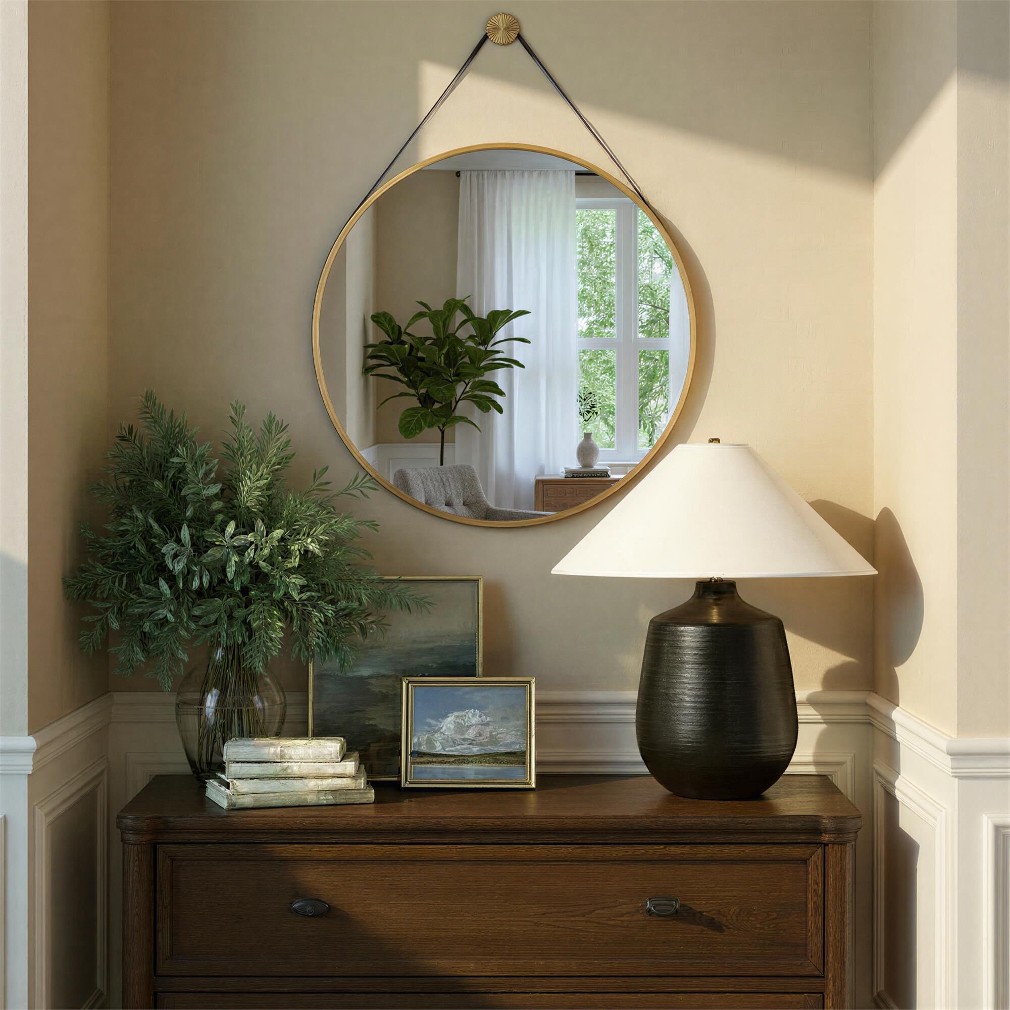 Callahan 32 Inch Decorative Mirror