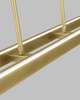 Mick De Giulio Stagger 60 Inch Linear Chandelier