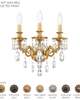 Milano 15 Inch 3 Light Wall Sconce