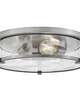 Lowell 16 Inch 3 Light Flush Mount
