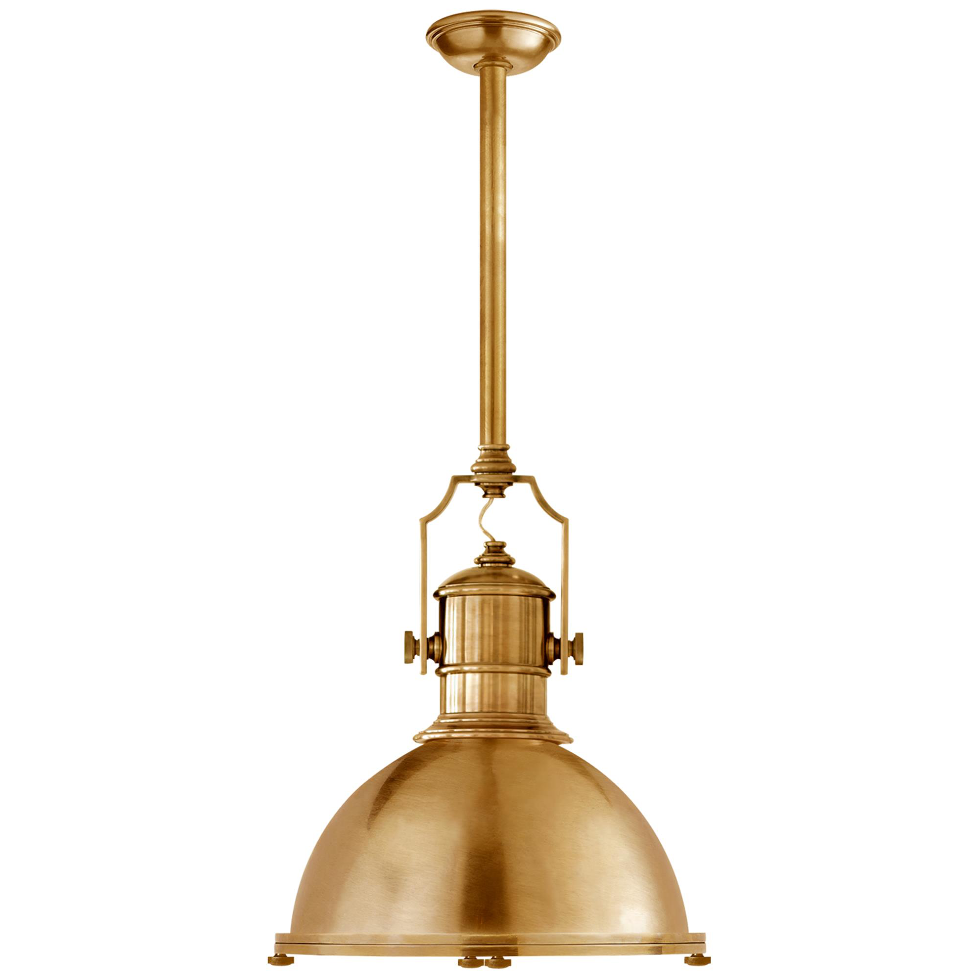 Chapman & Myers Country Industrial 28 Inch Pendant Light