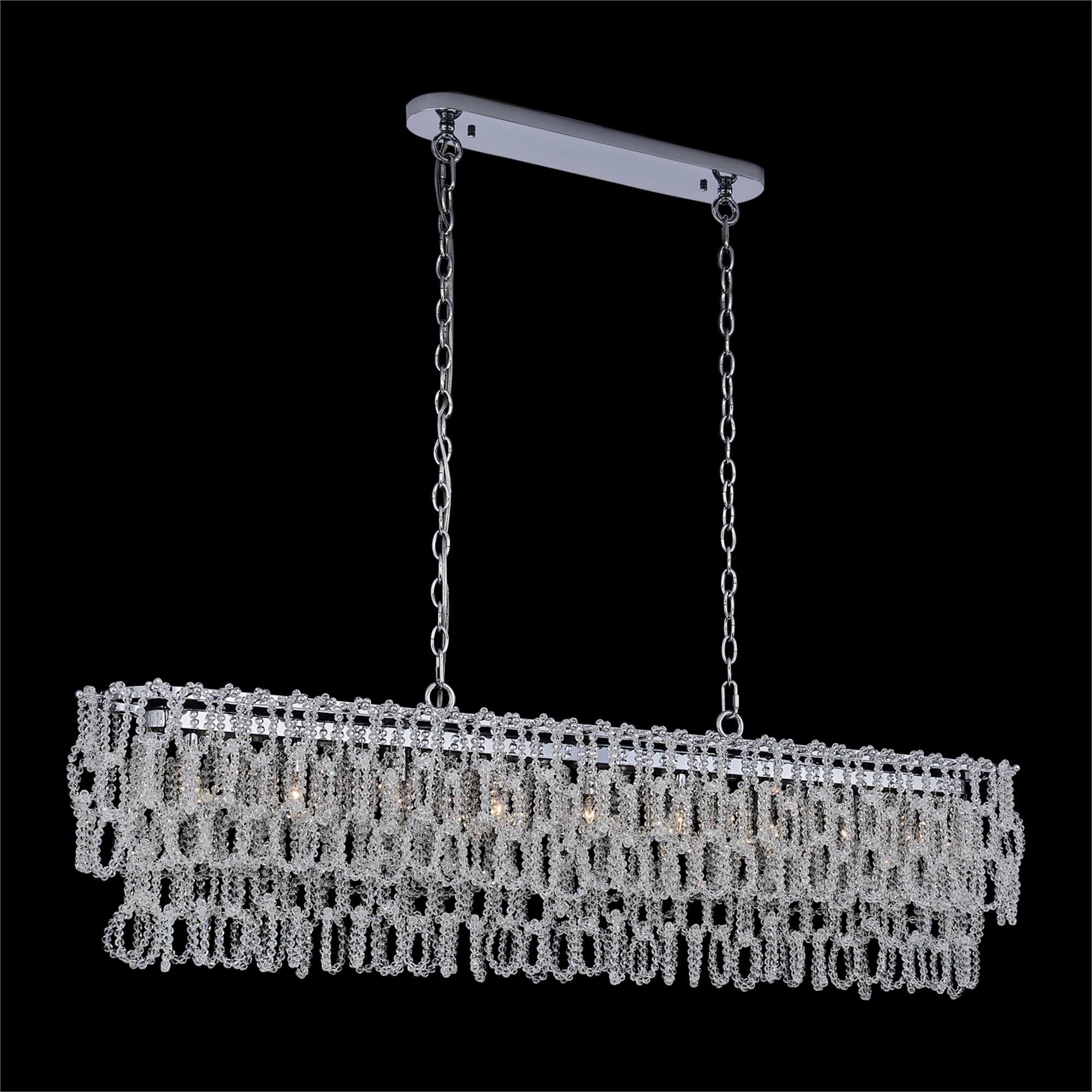 Loop Large Linear Chandelier