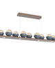 Cabochon 70 Inch Linear Chandelier