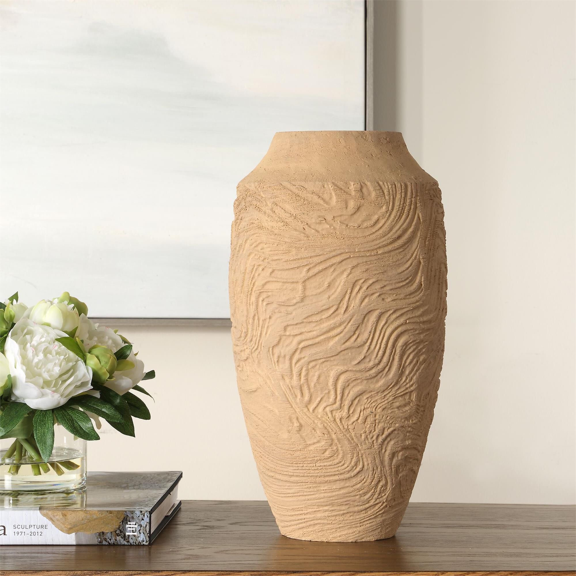 Sandstone Flow Vase