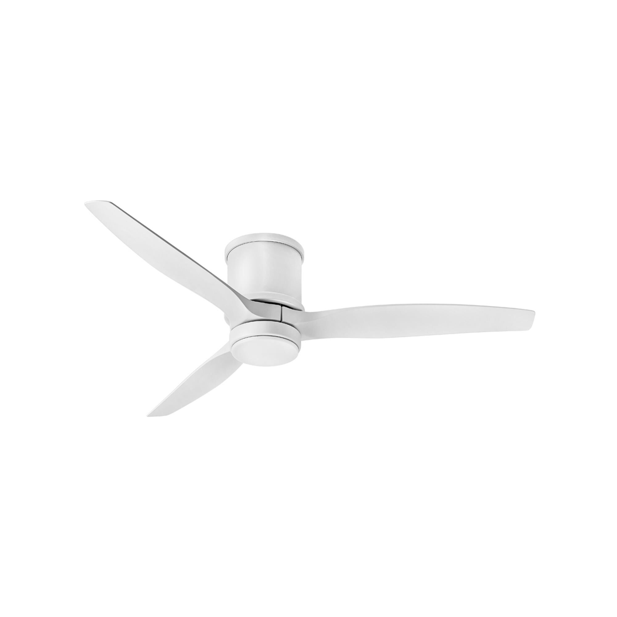 Hover 52 Inch Flush Mount Fan with Light Kit