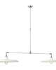 Thomas O'Brien Piatto Large Linear Chandelier