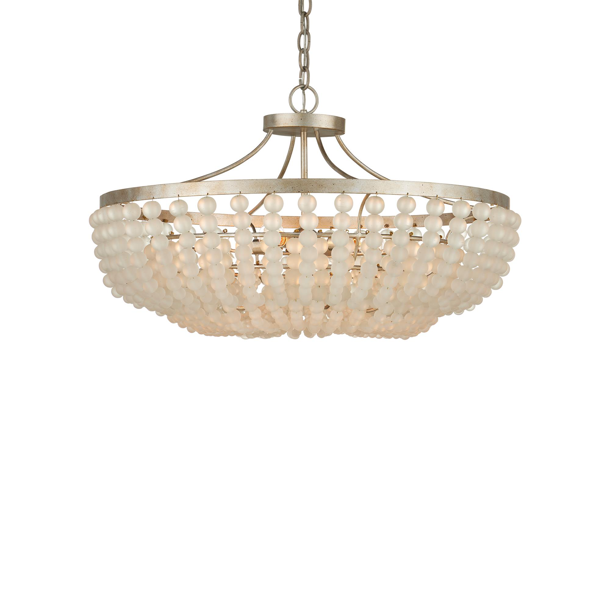 Chanteuse 31 Inch 4 Light Semi Flush Mount