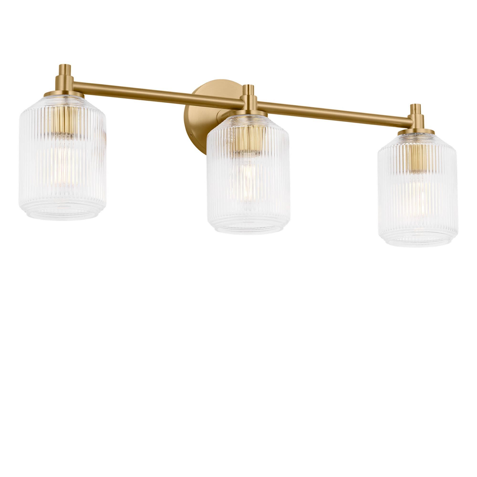 Chapman & Myers Barstow 26 Inch 3 Light Bath Vanity Light