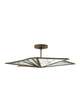 Stargazer 30 Inch 3 Light Semi Flush Mount