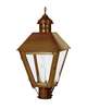 Boston 27 Inch 3 Light Outdoor Post Lamp
