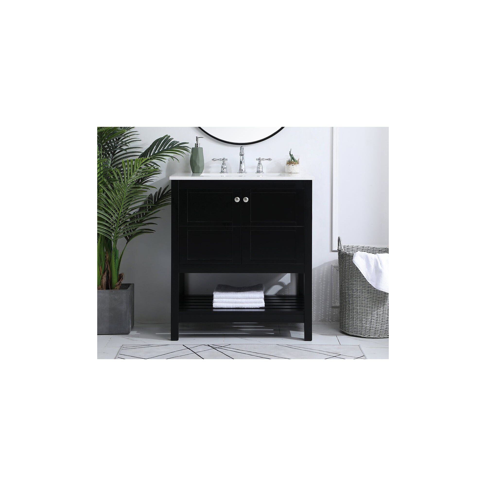 Theo 22 Inch Bath Vanity Cabinet