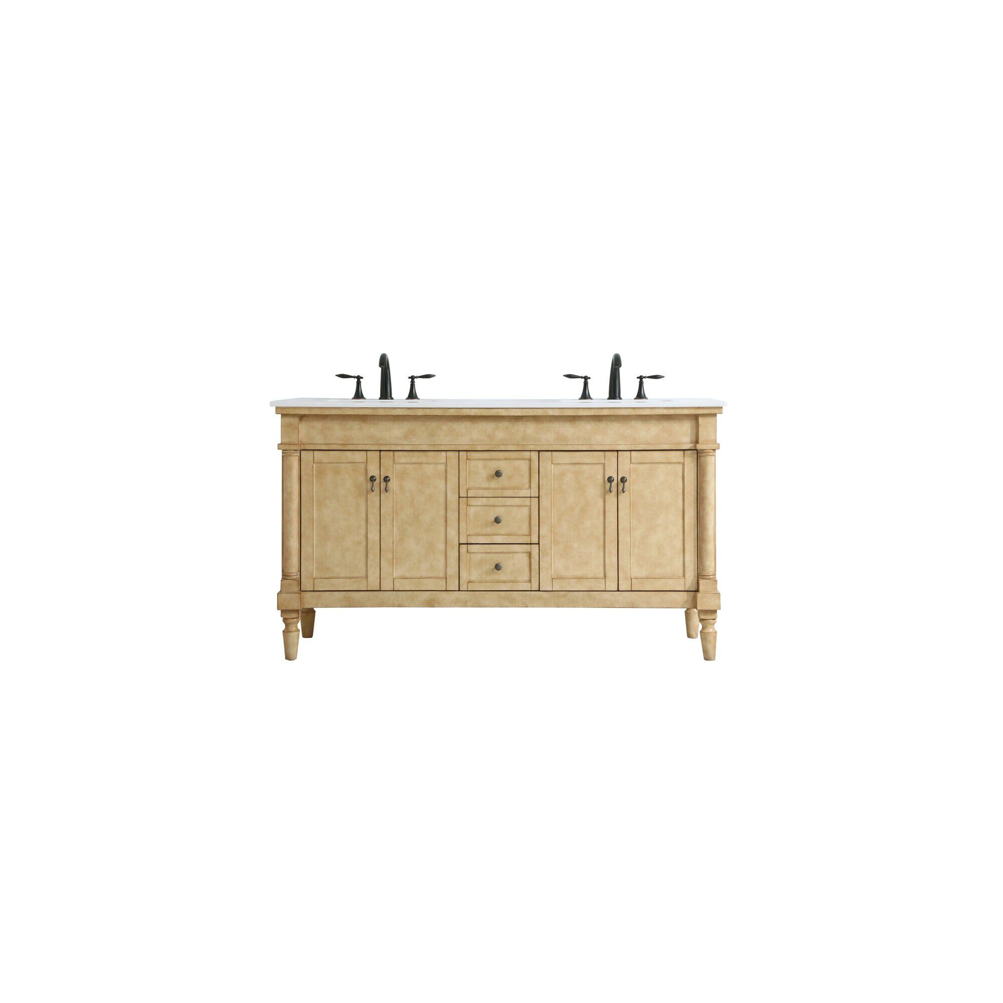 Lexington 60 Inch Bath Vanity Cabinet