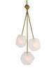Geodesic 14 Inch 3 Light Multi Light Pendant