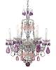 Hamilton Rock Crystal 22 Inch Chandelier