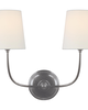 Thomas O'Brien Vendome 18 Inch 2 Light Wall Sconce