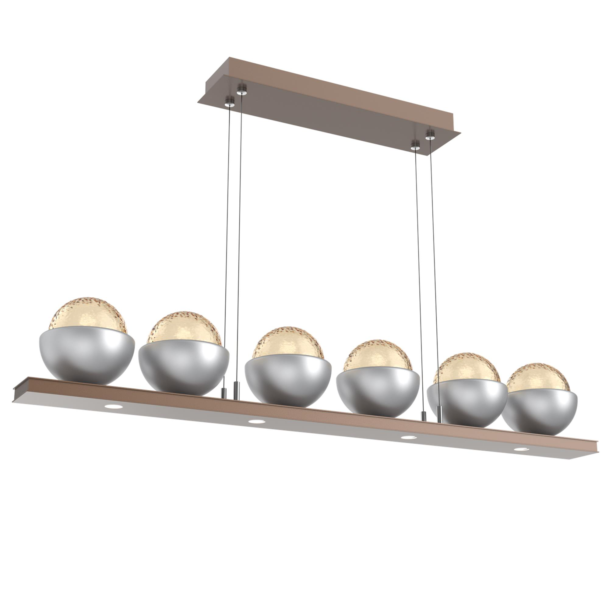 Cabochon Medium Linear Chandelier