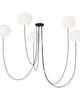 Peter Bristol Helium 28 Inch 5 Light Chandelier