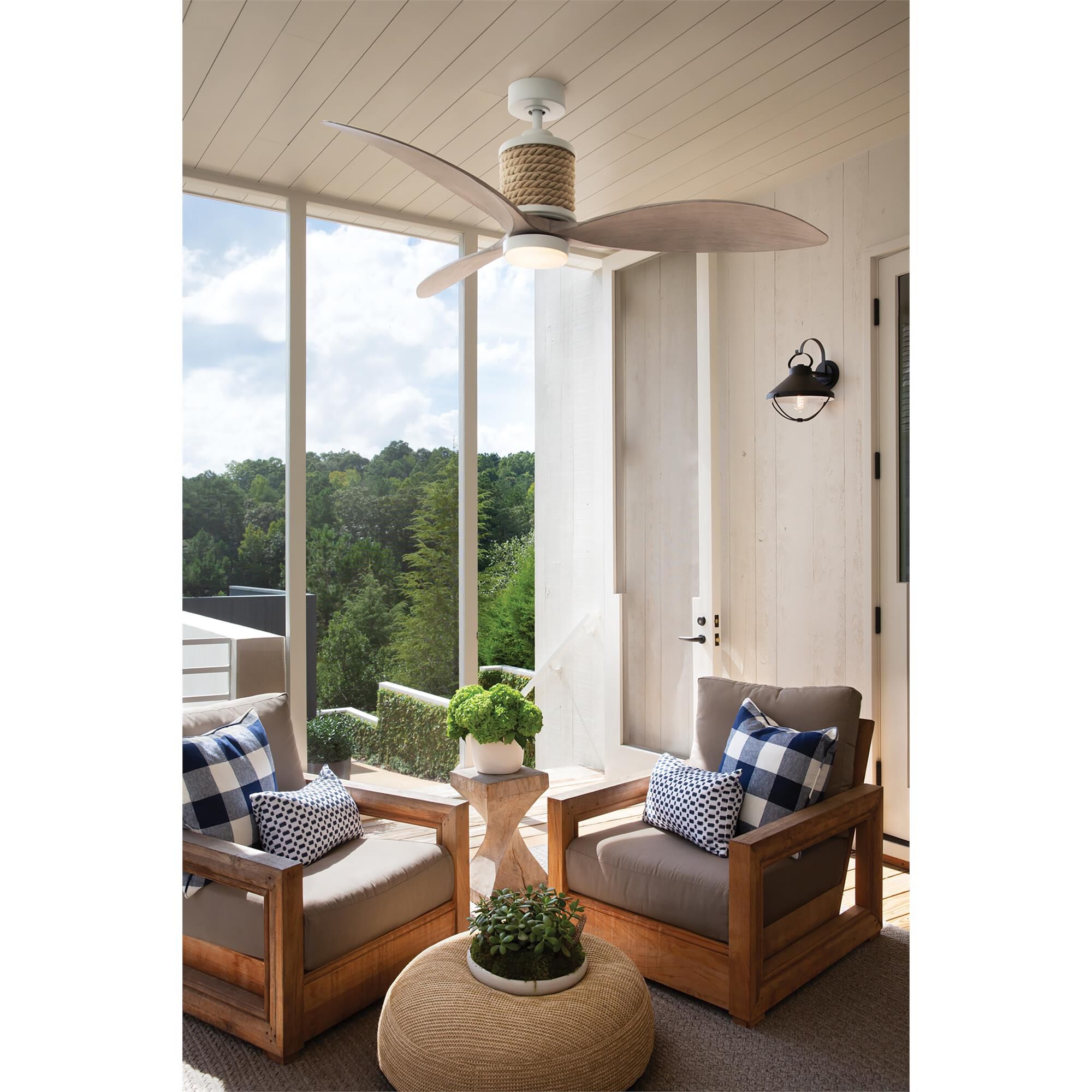 Marin 60 Inch Ceiling Fan with Light Kit