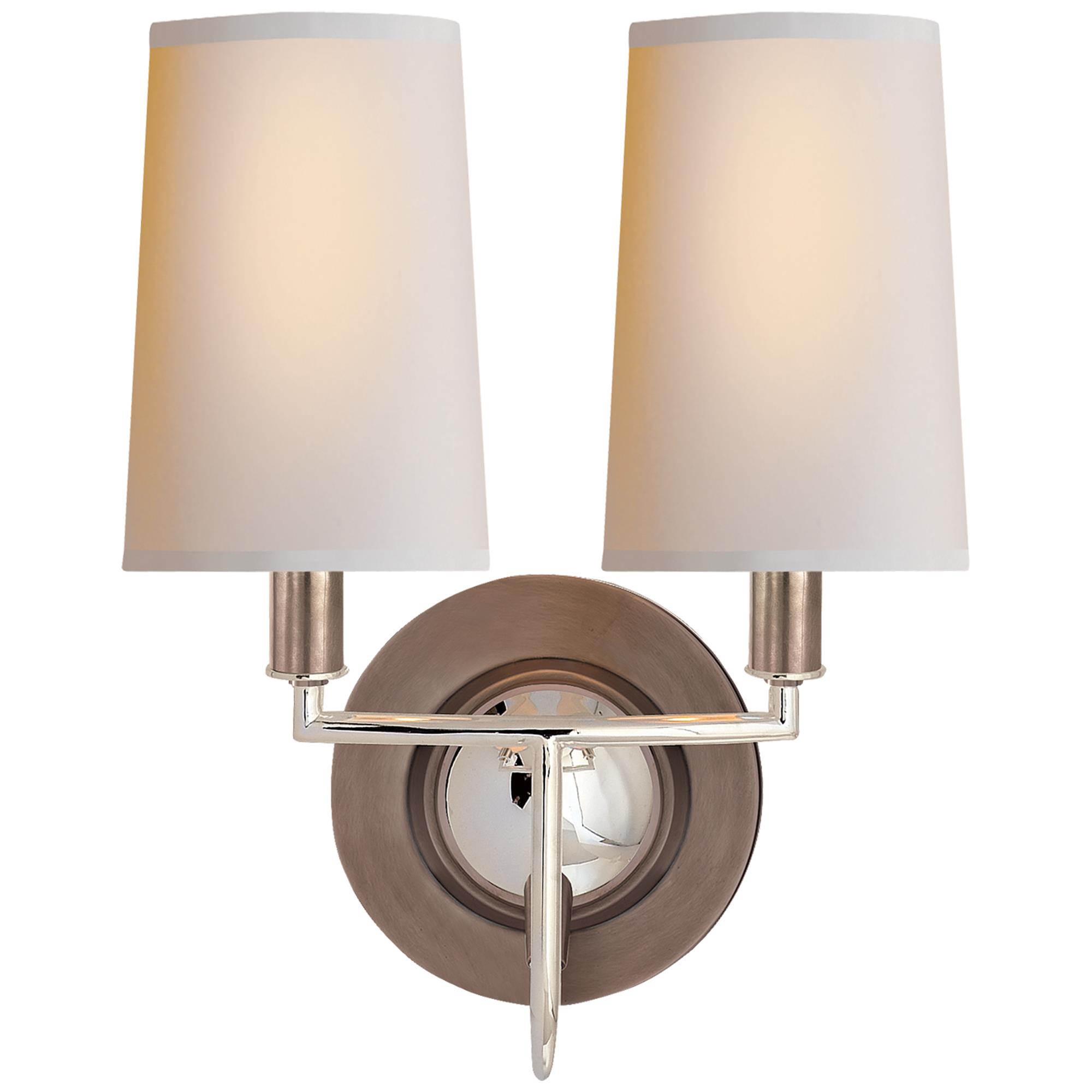 Thomas O'Brien Elkins 13 Inch 2 Light Wall Sconce