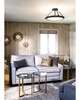 Collier 22 Inch 4 Light Semi Flush Mount