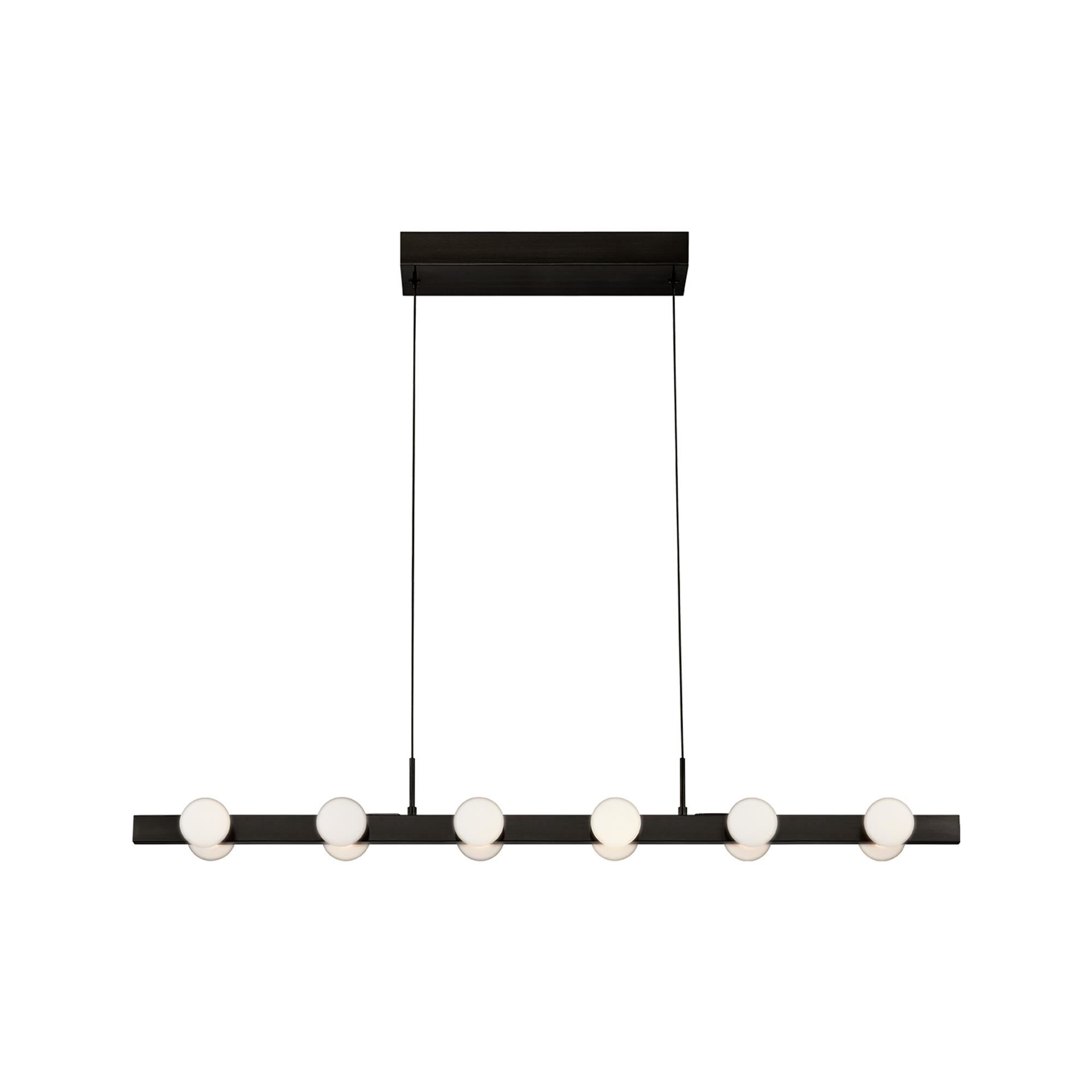 Rezz Small Linear Chandelier