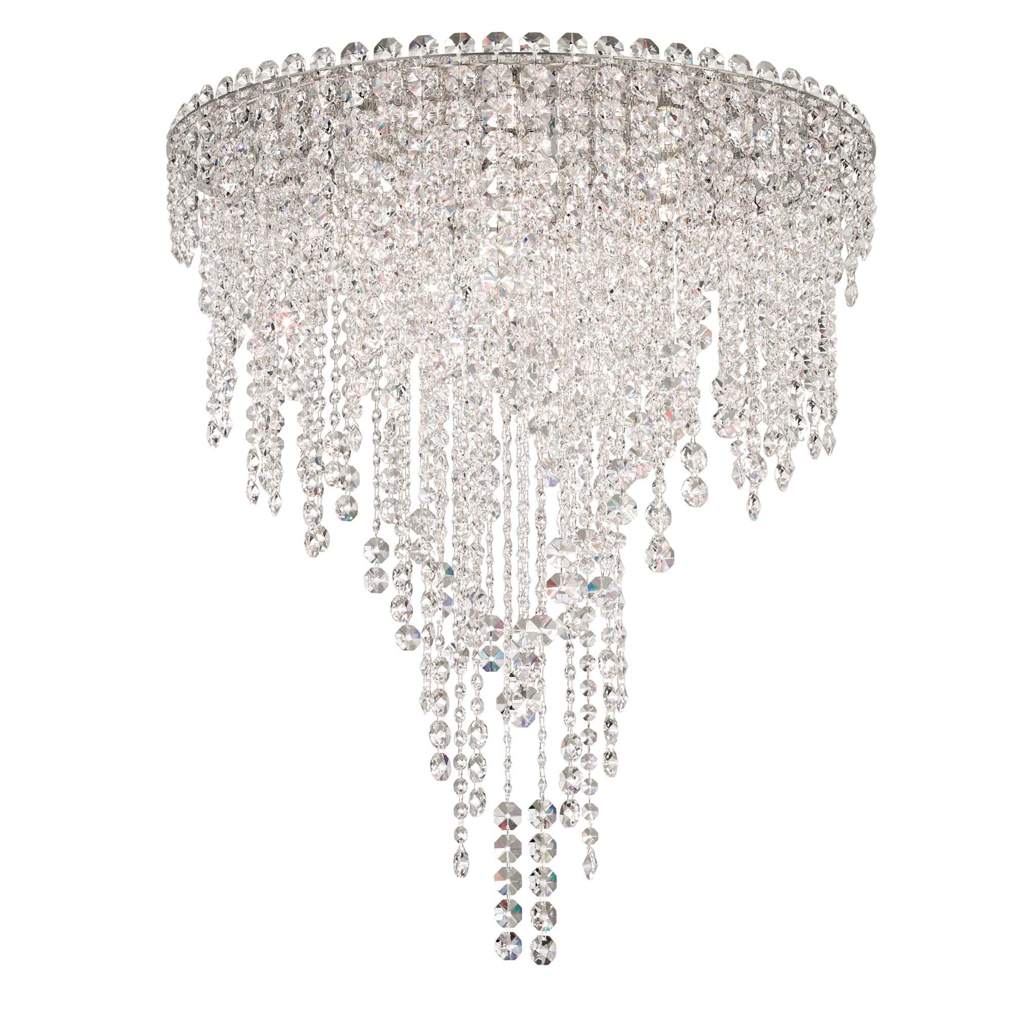 Chantant 24 Inch 6 Light Flush Mount