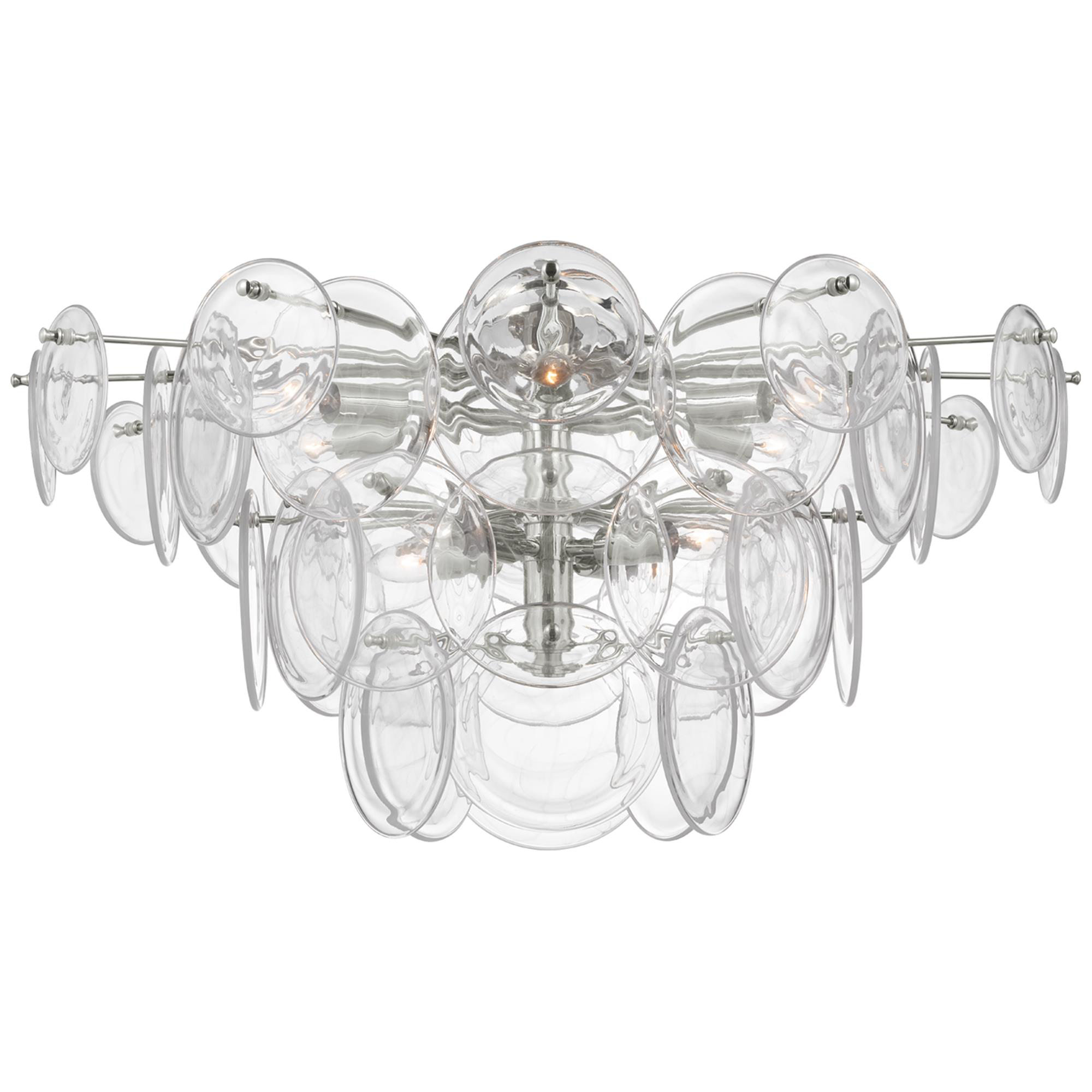 AERIN Loire 34 Inch 10 Light Flush Mount