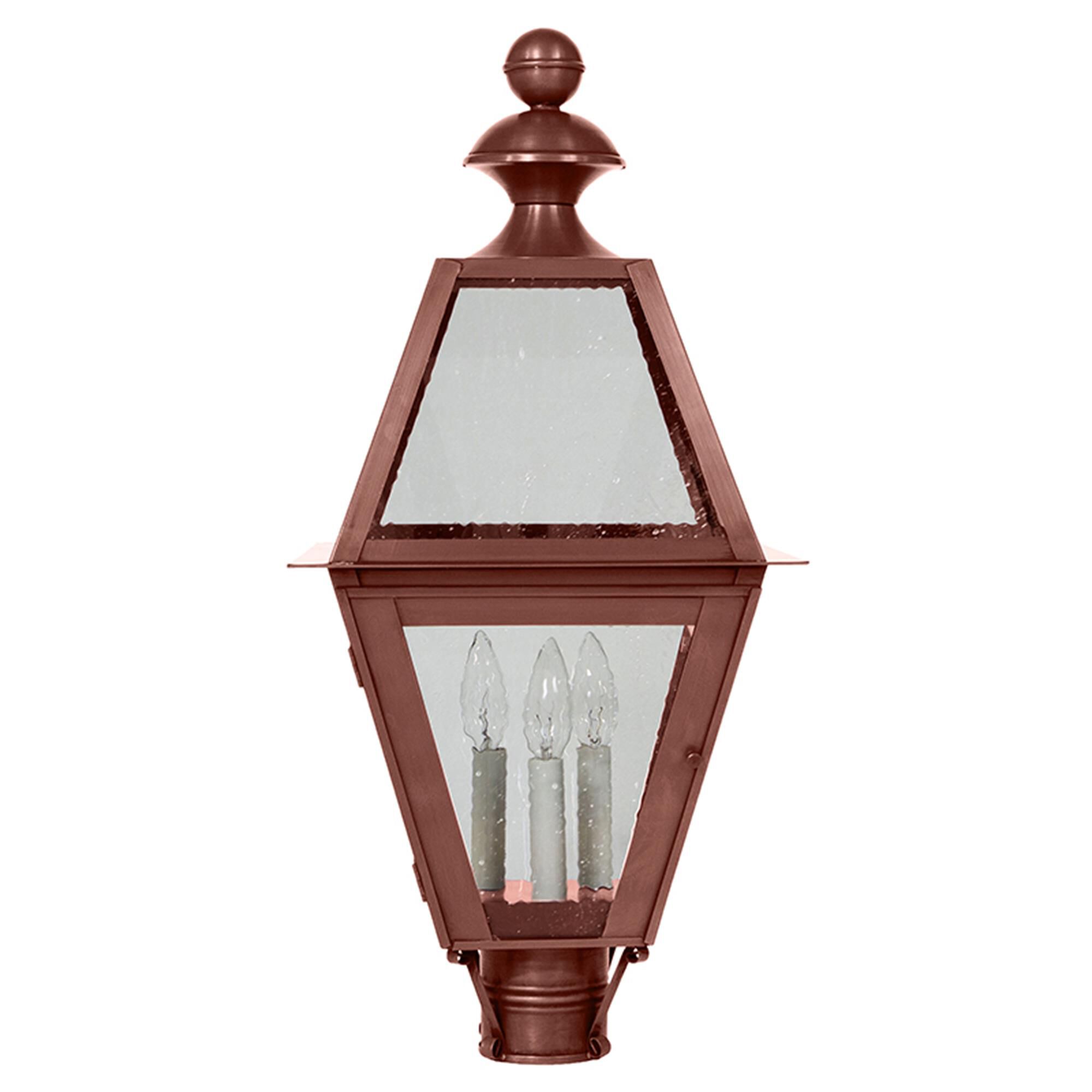 Boston 26 Inch 3 Light Outdoor Post Lamp