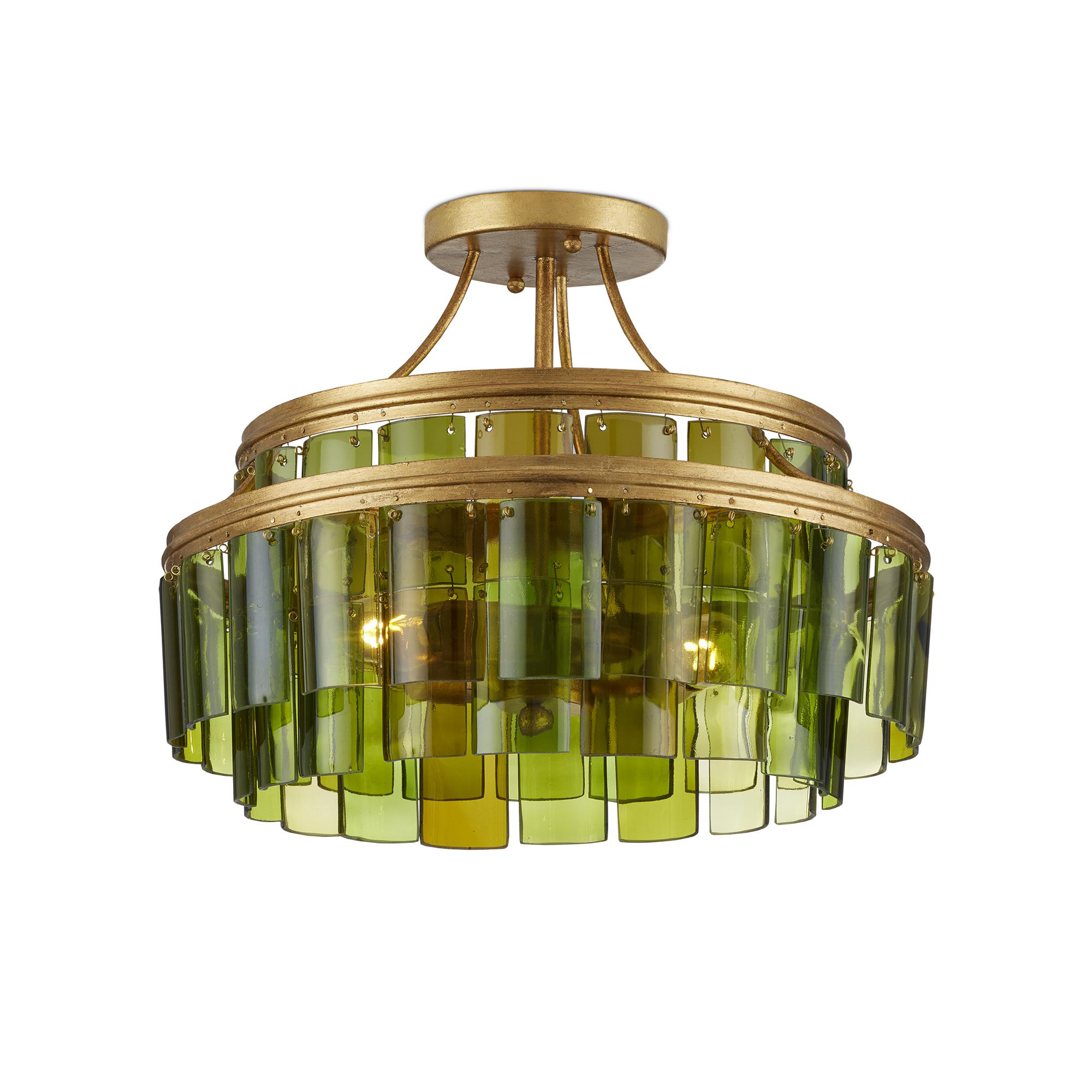 Vintner 16 Inch 3 Light Semi Flush Mount