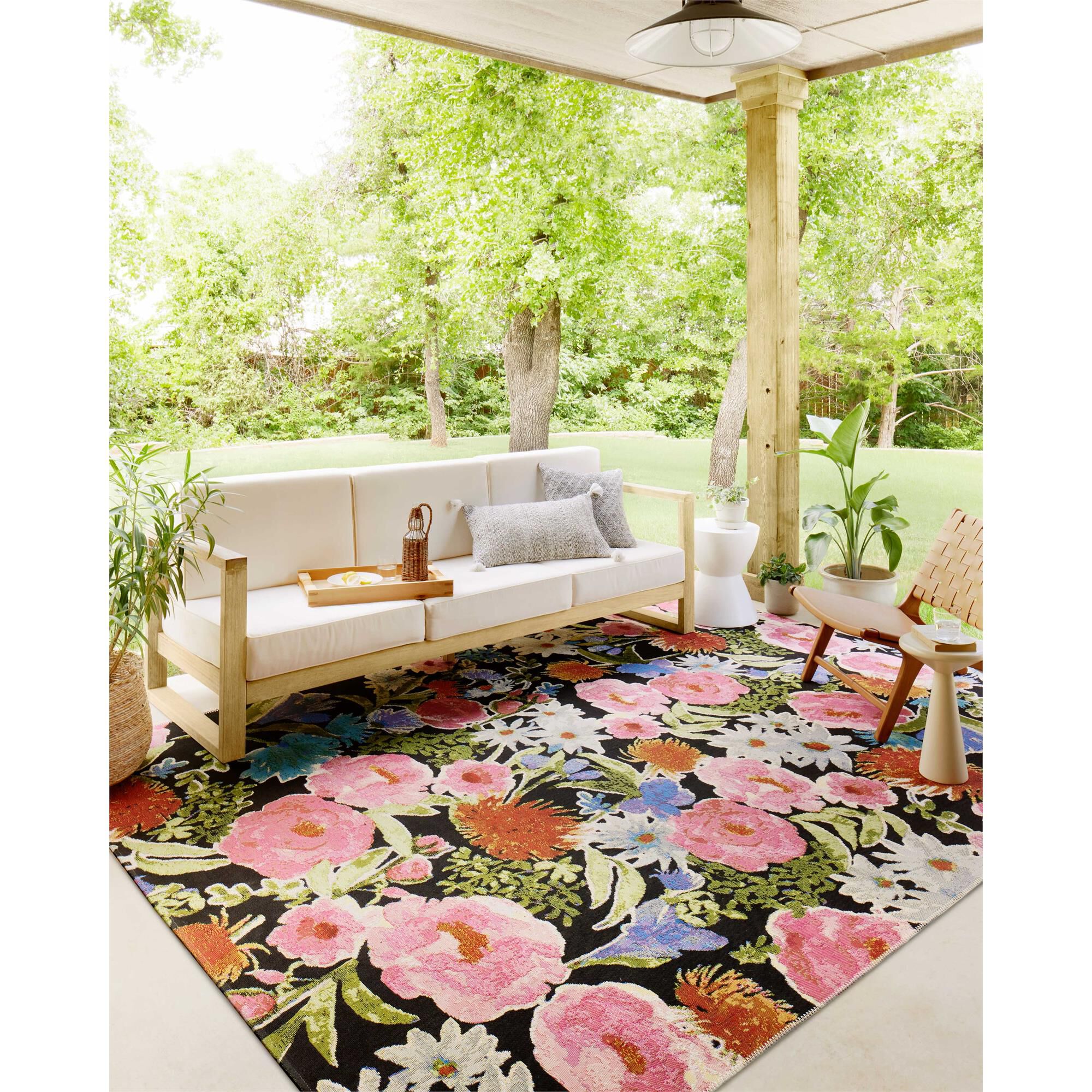 Botanical Power Woven Area Rug