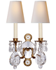 Thomas O'Brien Yves 19 Inch 2 Light Wall Sconce