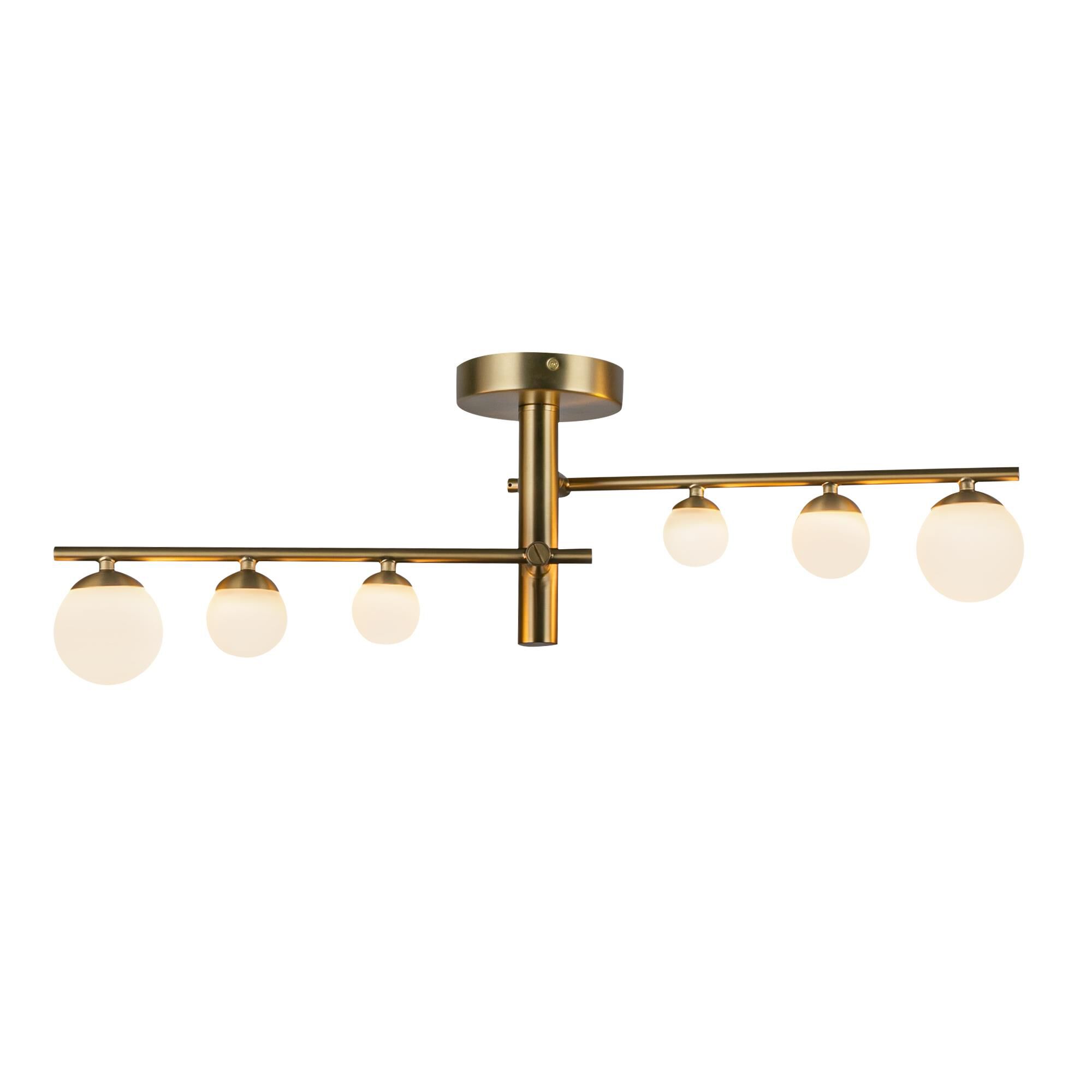 Ryan Pauly Cypress 24 Inch Semi Flush Mount