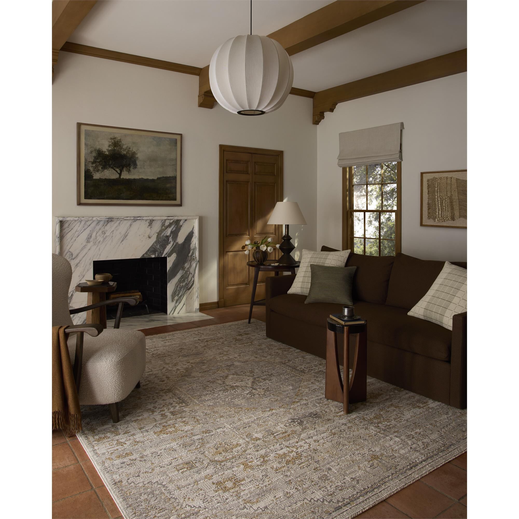 Milena Power Woven Area Rug