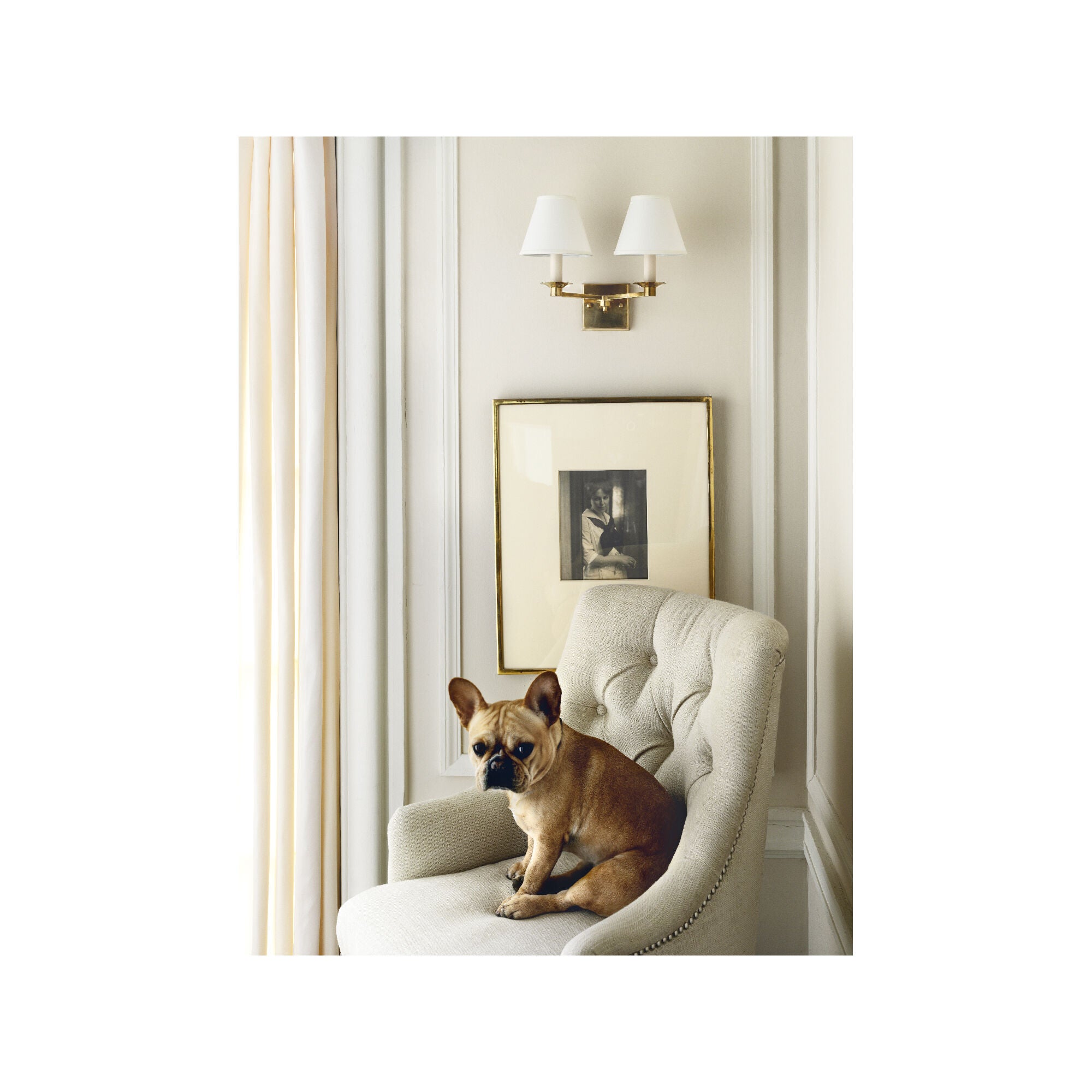 Ralph Lauren Evans 13 Inch 2 Light Wall Sconce
