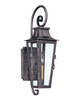 Parisian Square 19 Inch Outdoor Wall Light