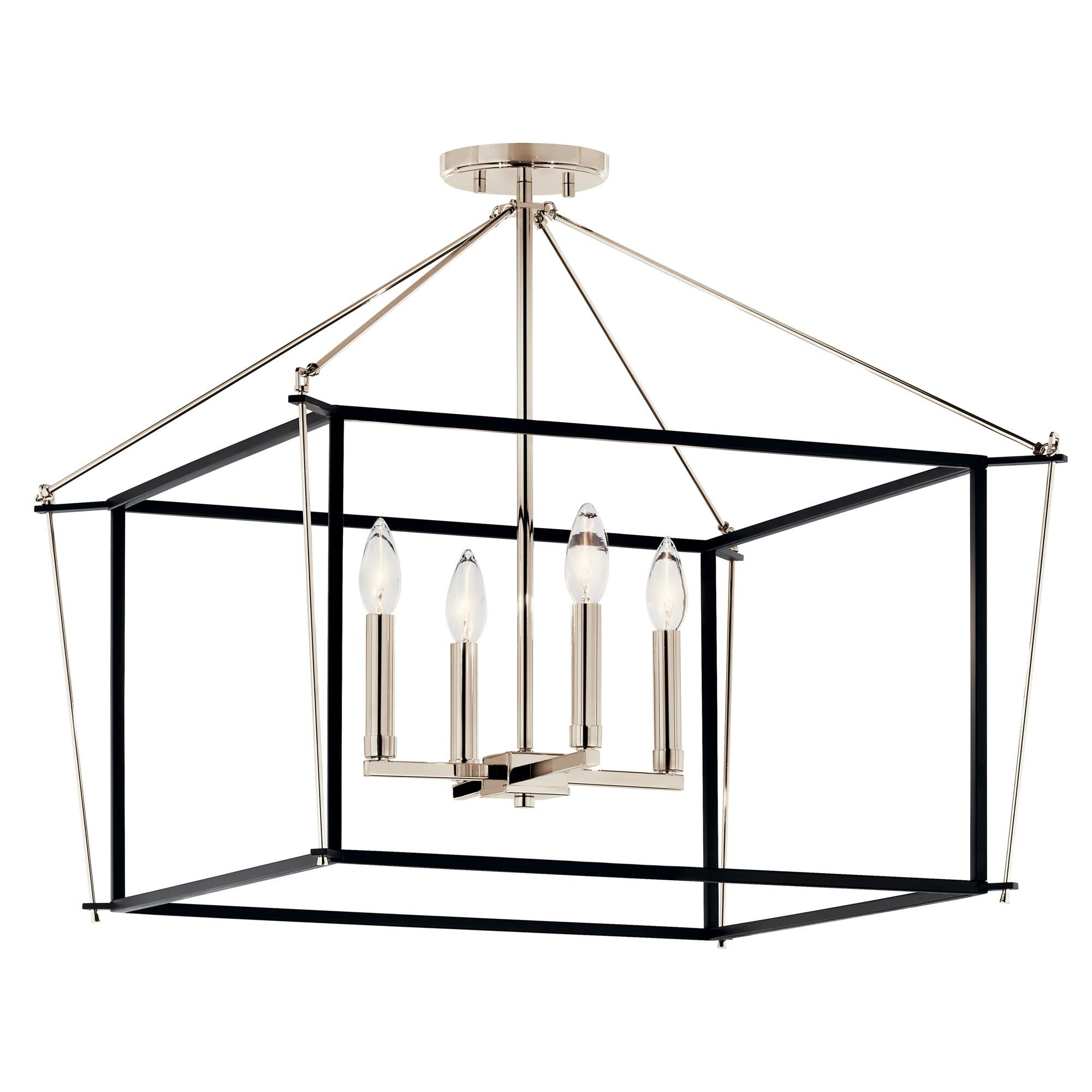 Eisley 24 Inch Semi Flush Mount