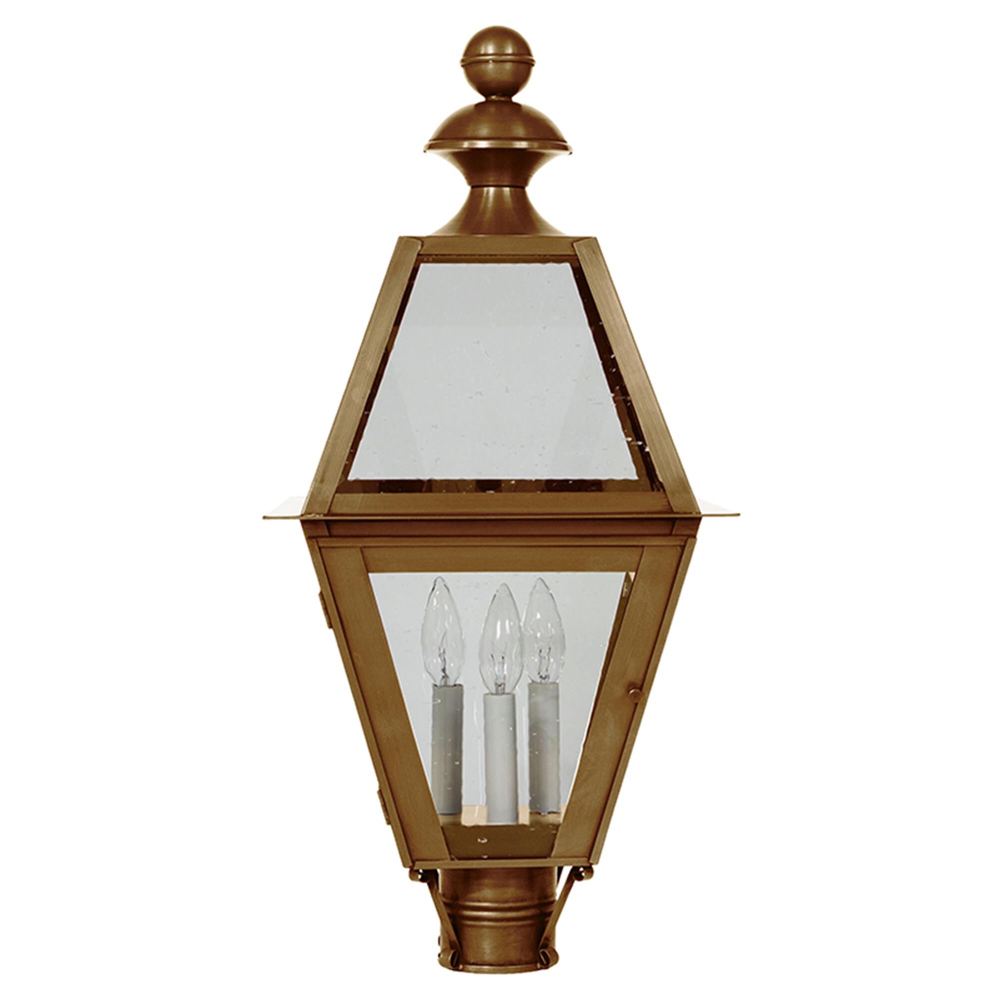 Boston 26 Inch 3 Light Outdoor Post Lamp