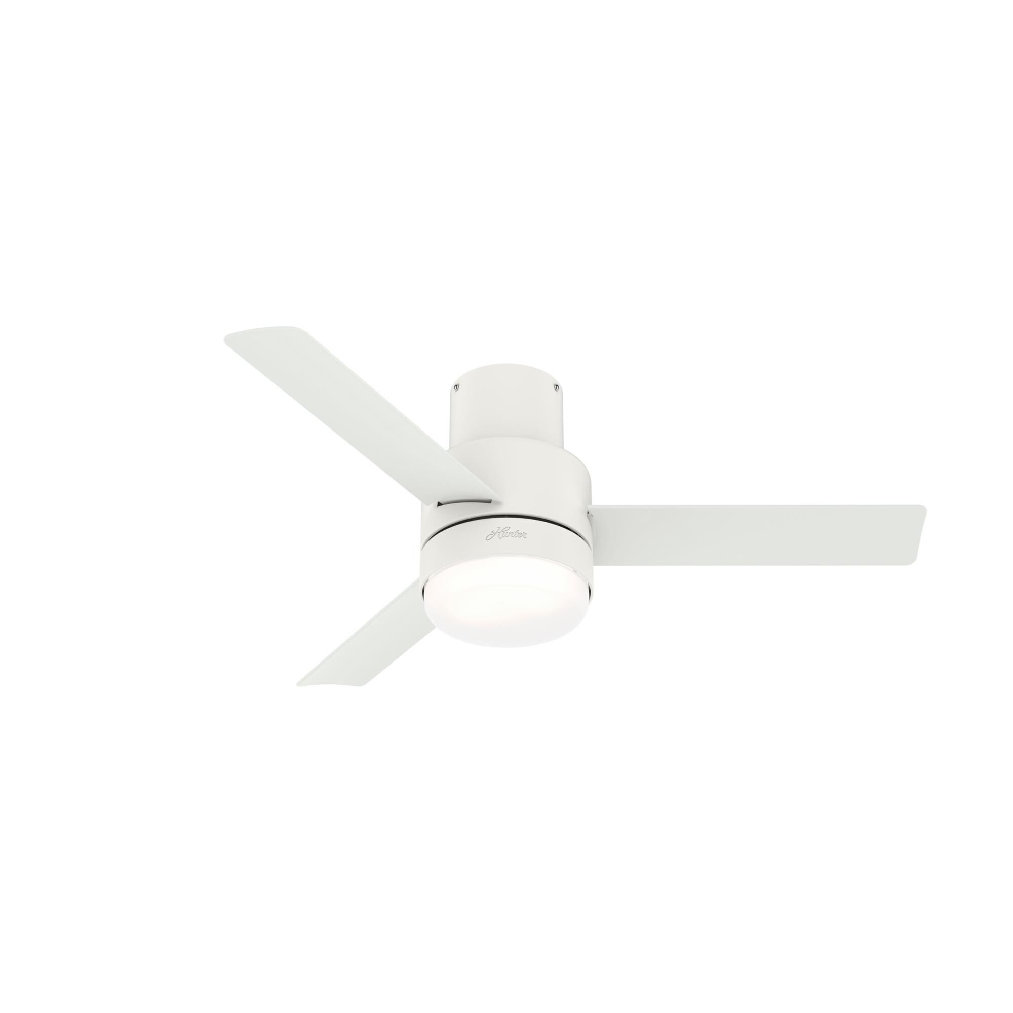 Gilmour 44 Inch Flush Mount Fan with Light Kit