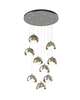 Brooklyn 20 Inch 9 Light Multi Light Pendant