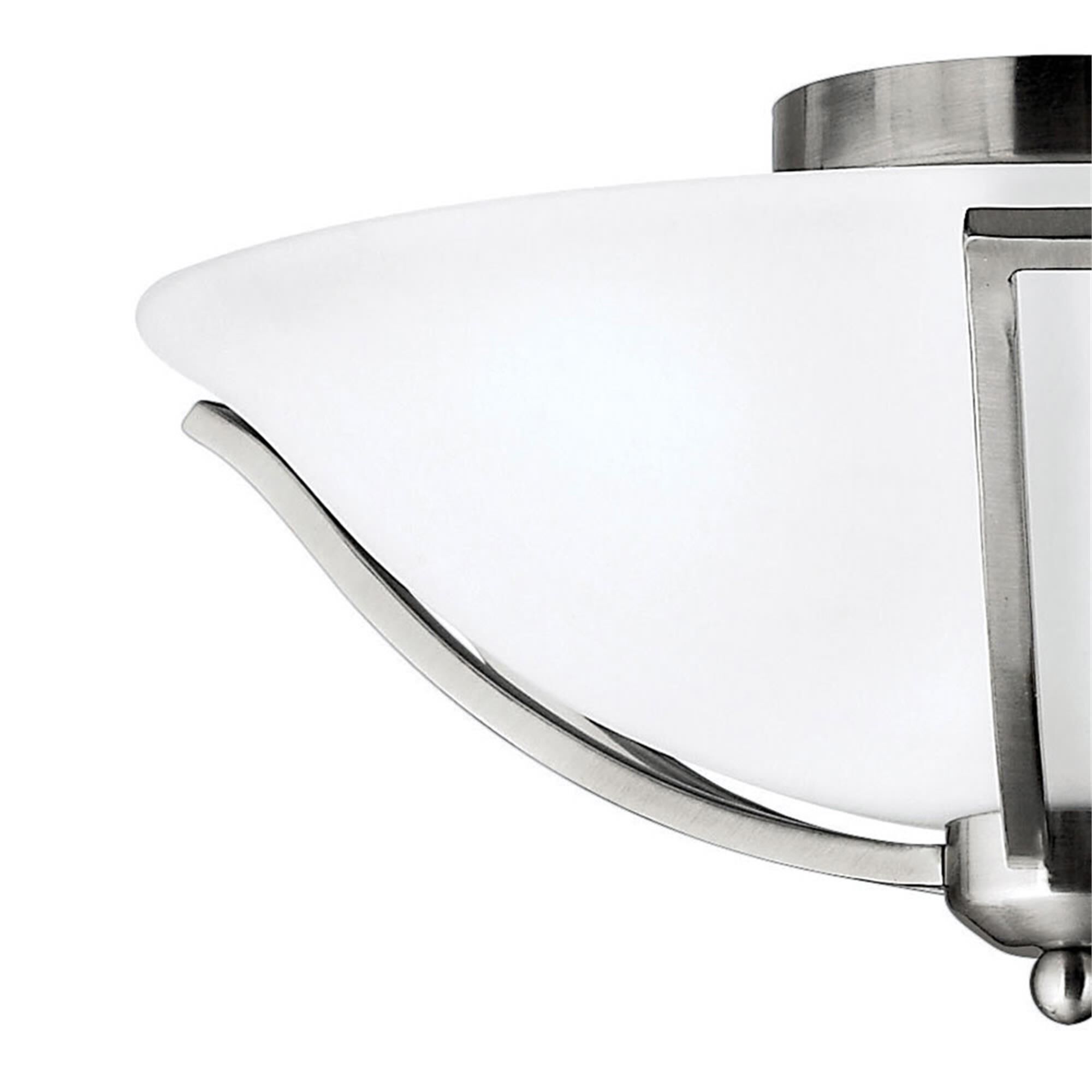 Bolla 17 Inch 2 Light Semi Flush Mount
