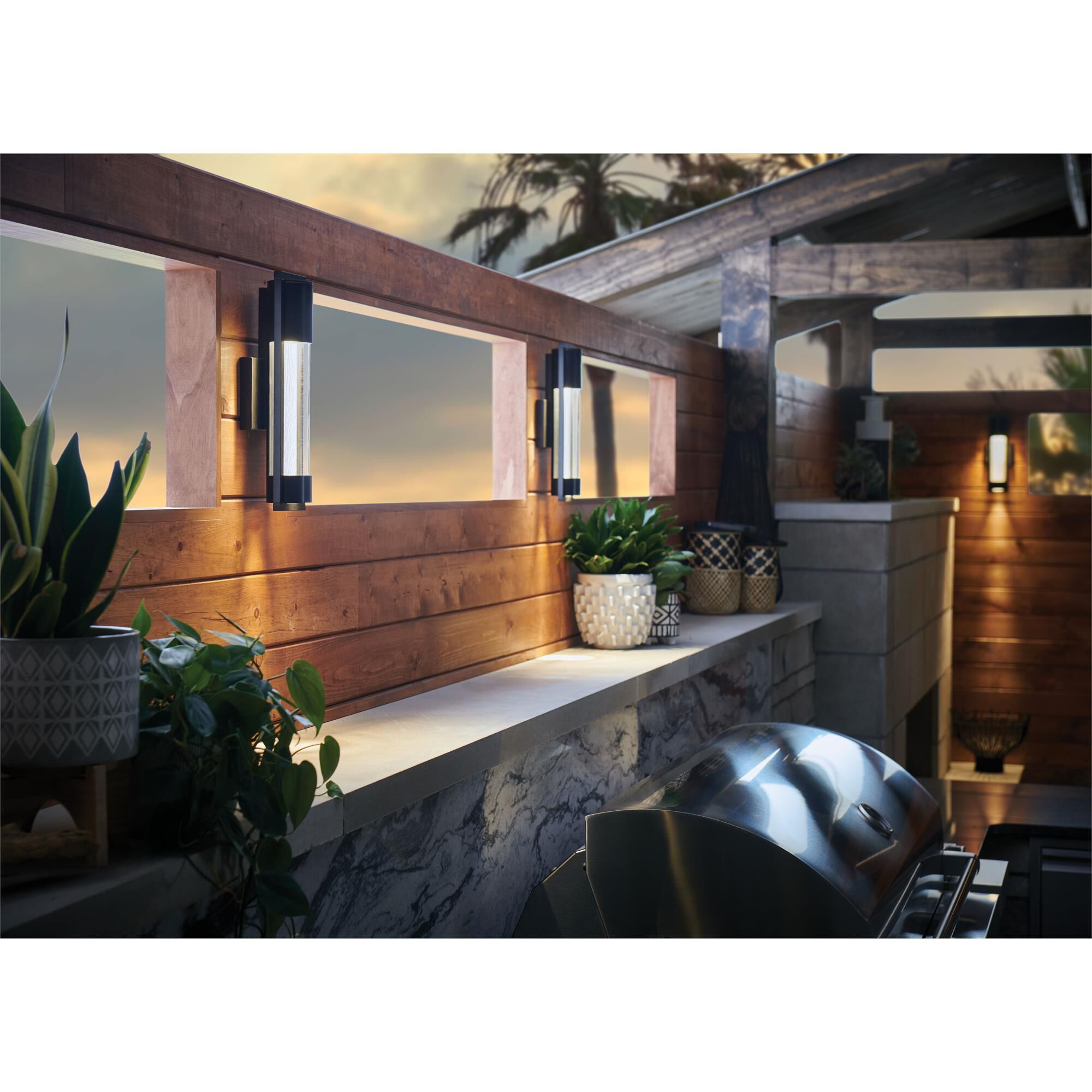 Mist 22 Inch Outdoor Wall Light